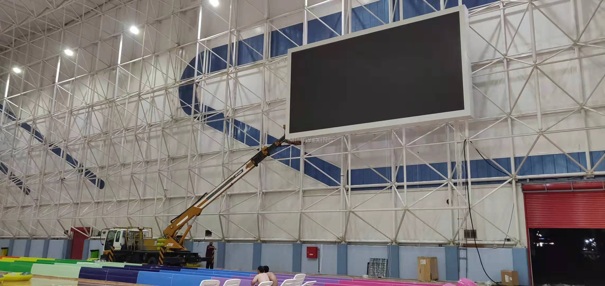 IRAQ 50m² Water World has finished work successfully